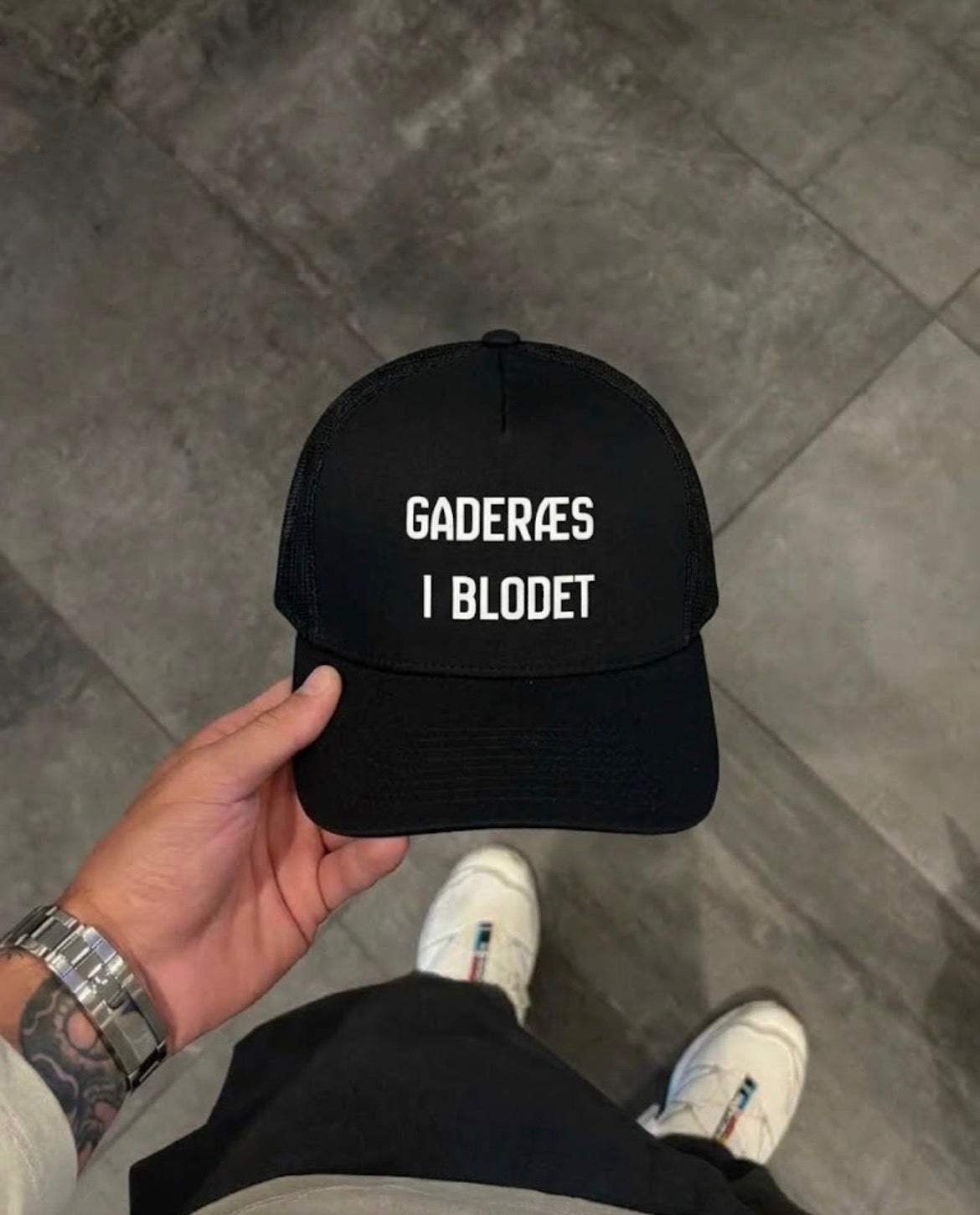 Gaderæs i blodet trucker cap