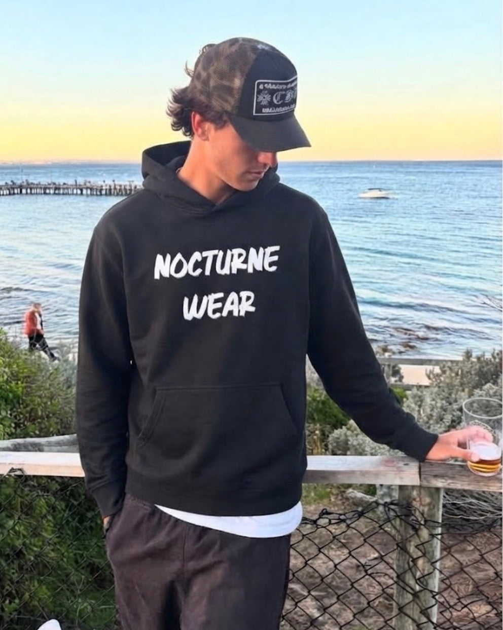 Nocturne Core Hoodie - Heavyweight Streetwear