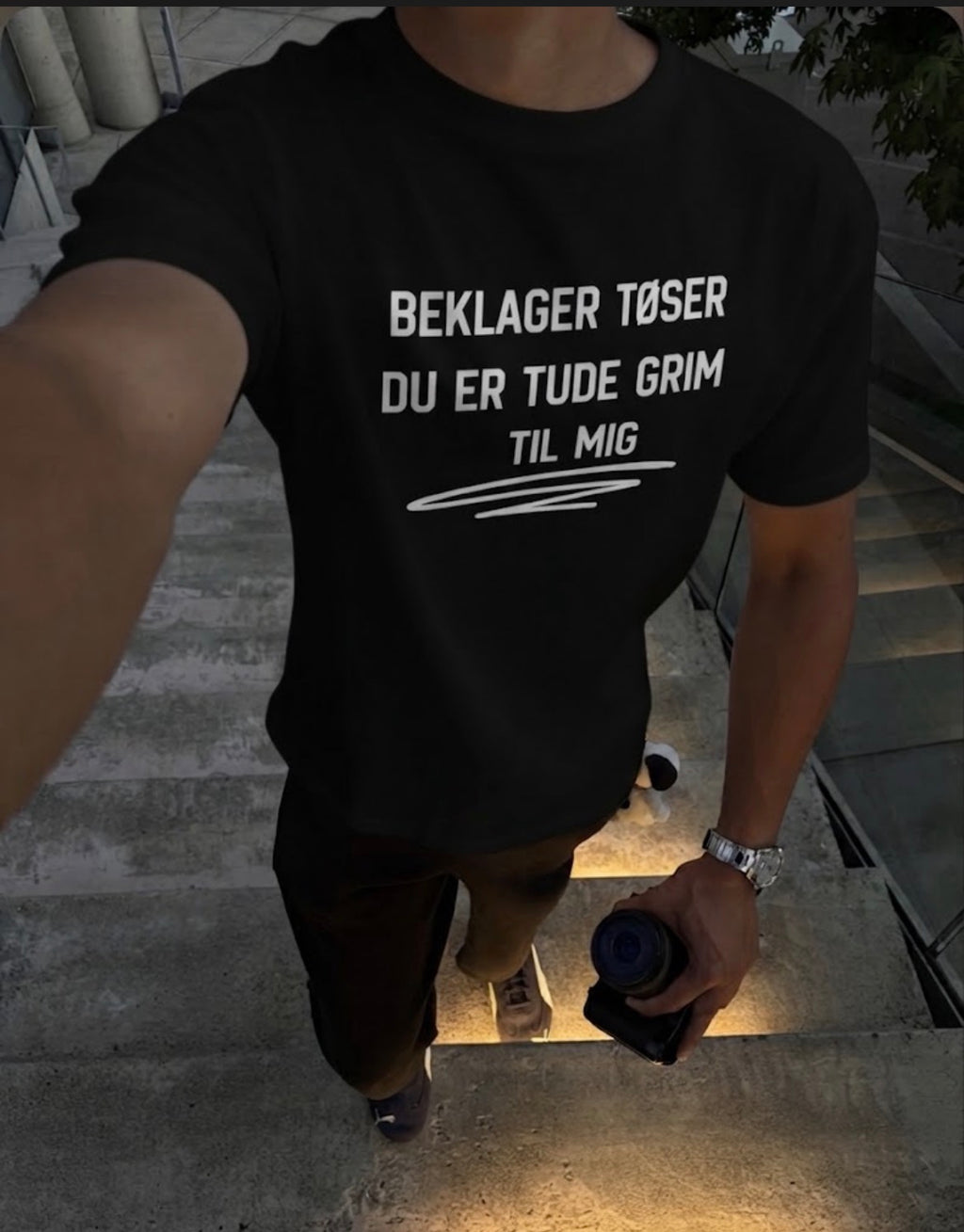 Beklager tøser du er tude grim til mig Tees