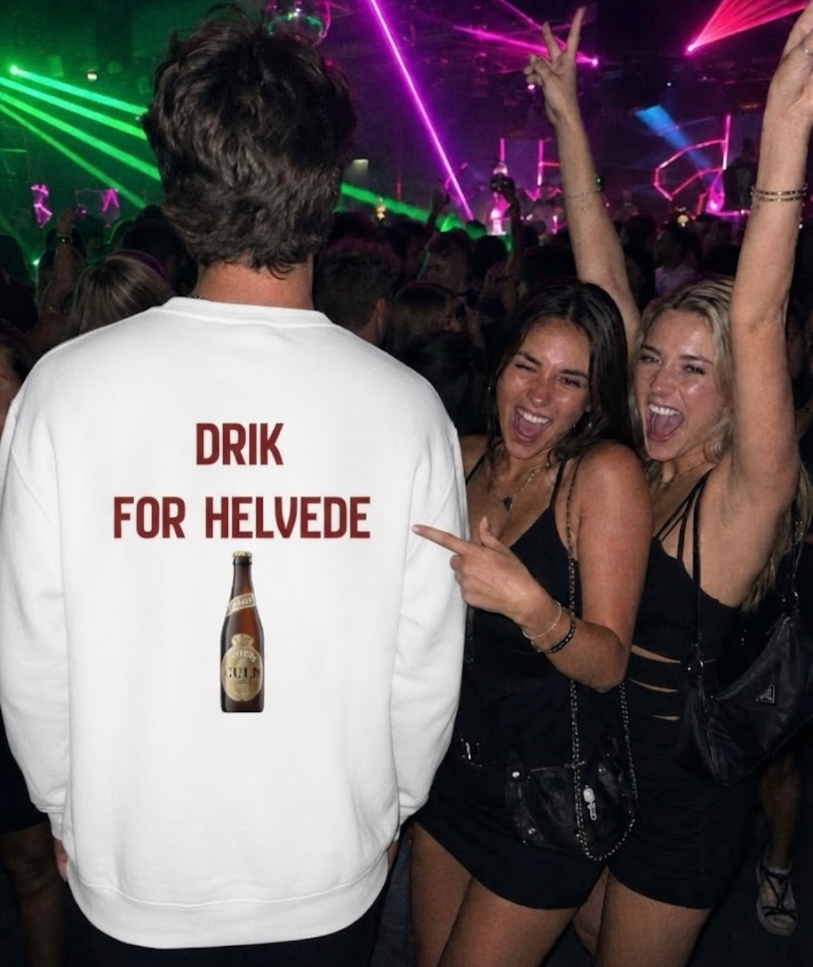 Drik For helvede Sweatshirt
