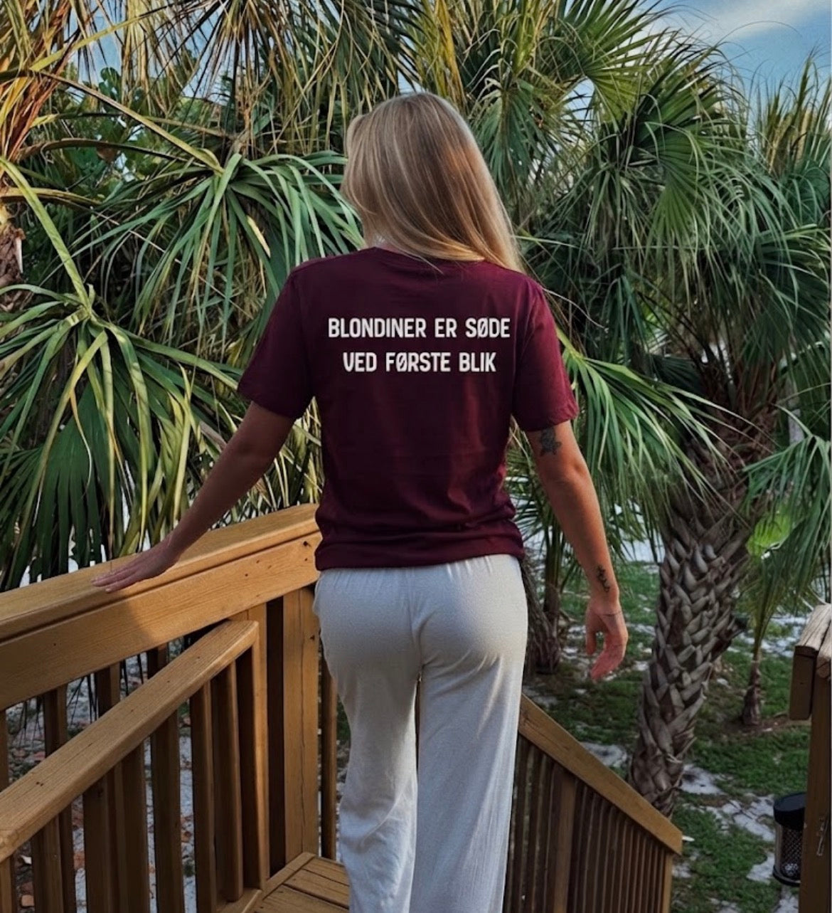 Blondiner er søde ved første blik Tees