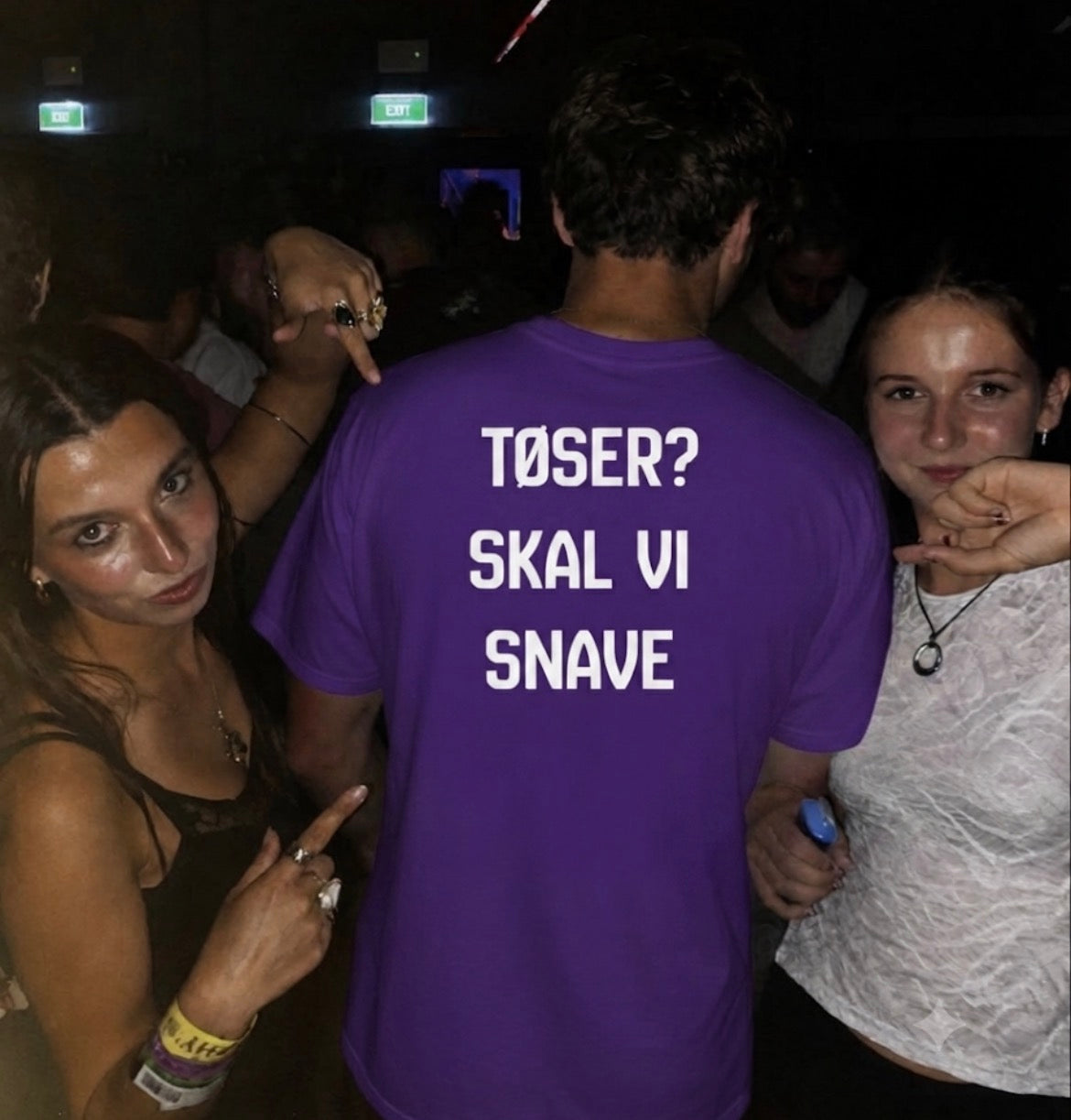 tøser skal vi snave Tees