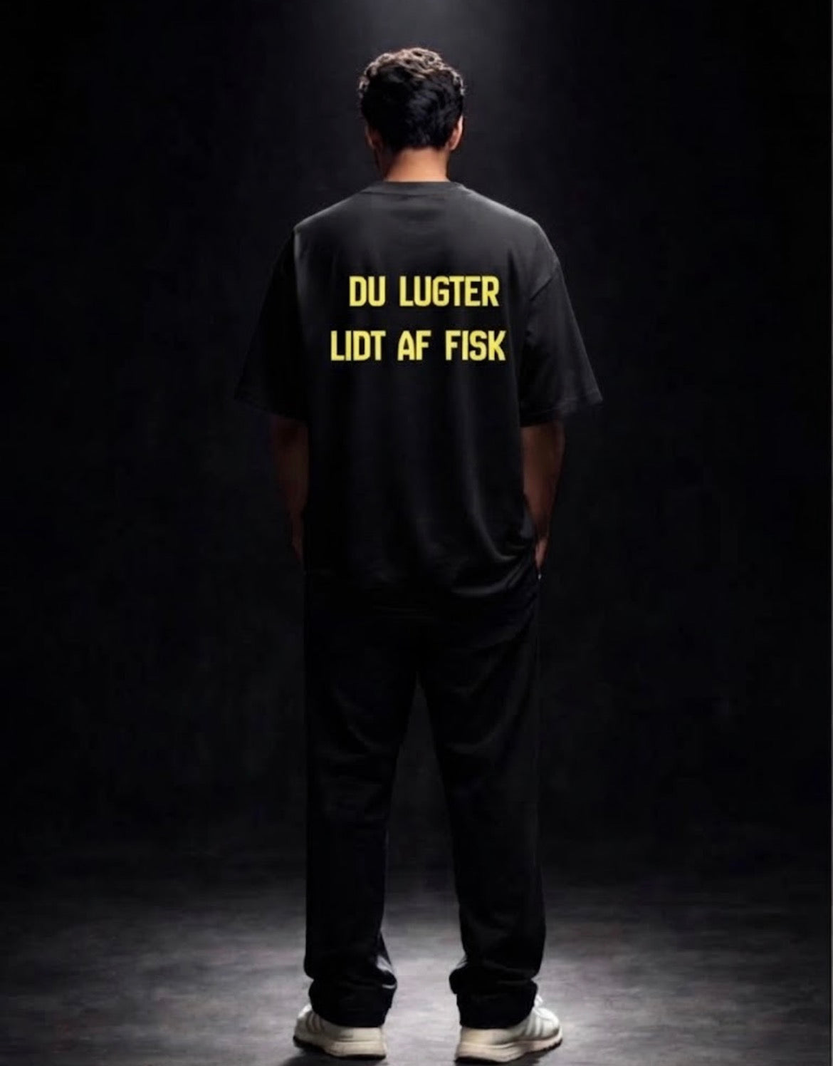 DU lugter lidt af fisk tees