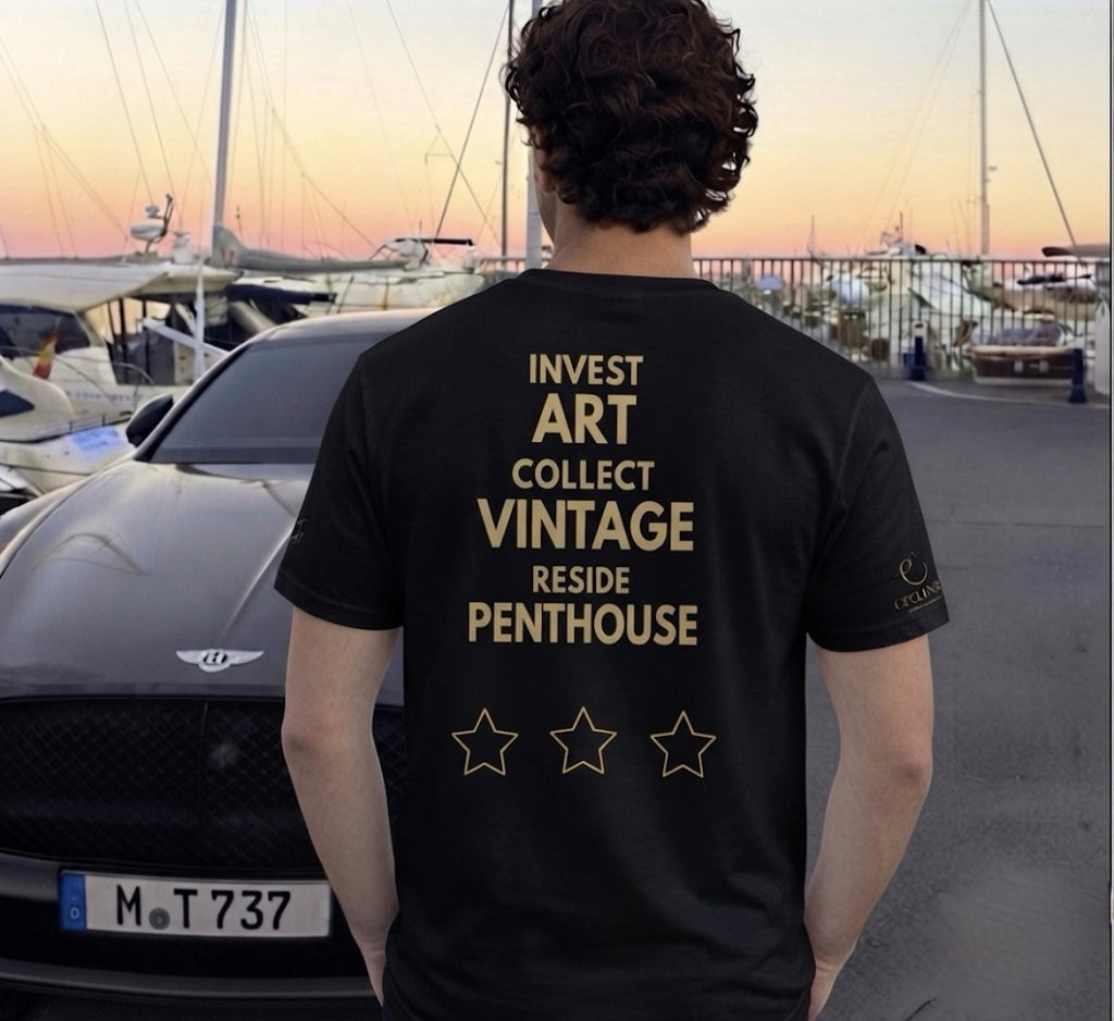 The Visionary Series: Invest, Collect, Reside Tees