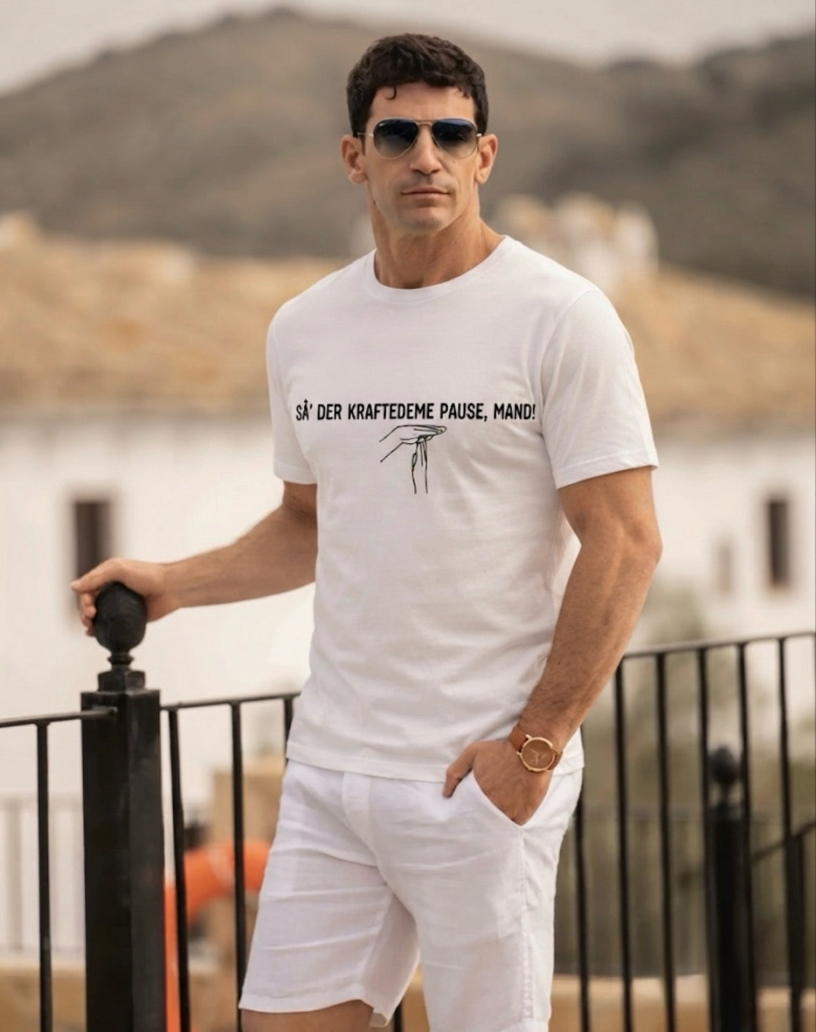 Så' der kraftedeme pause, mand! Tees