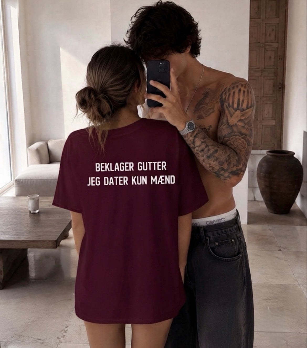 Beklager gutter jeg dater kun mænd Tees