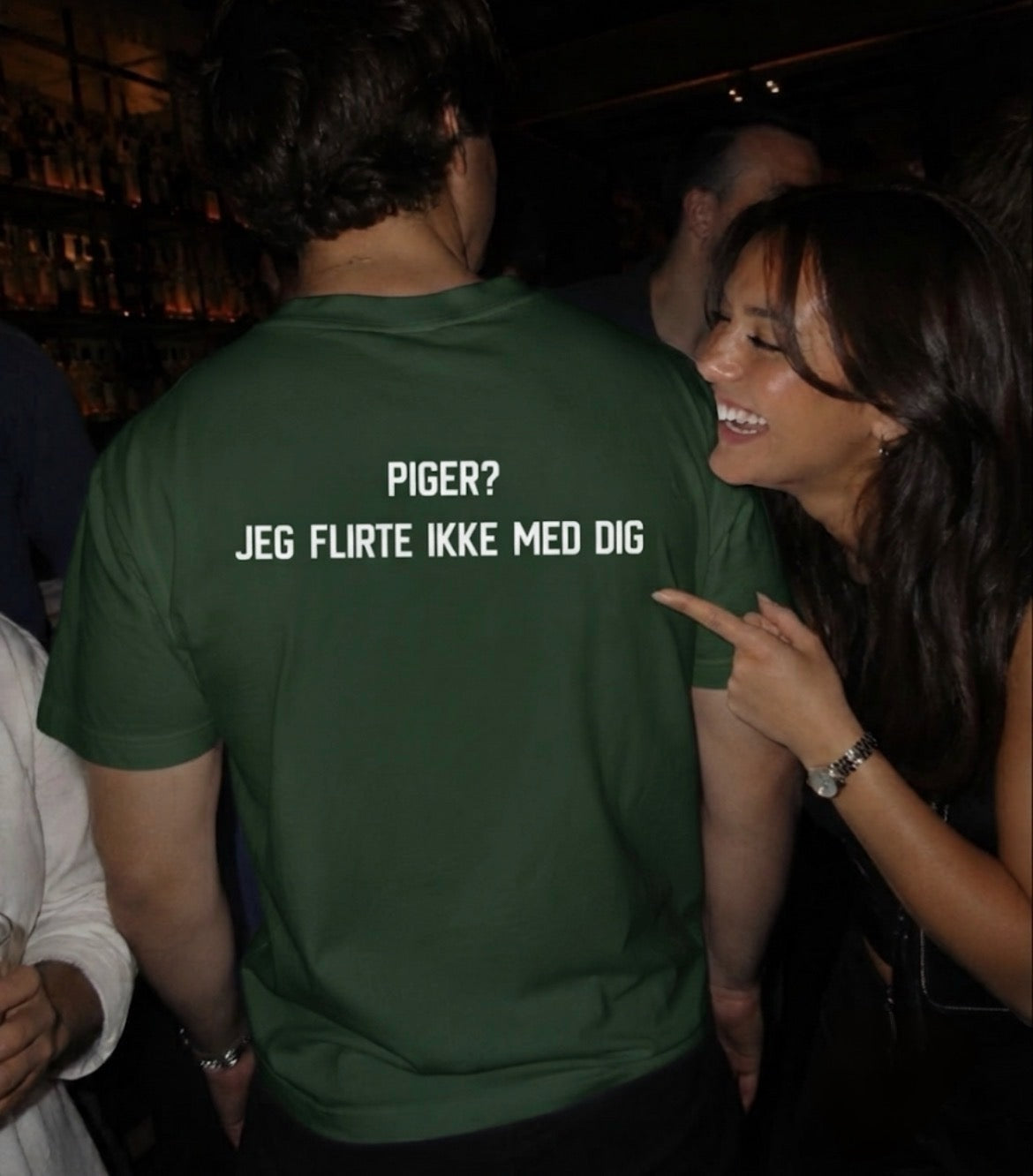 Piger jeg flirte ikke med dig Tees