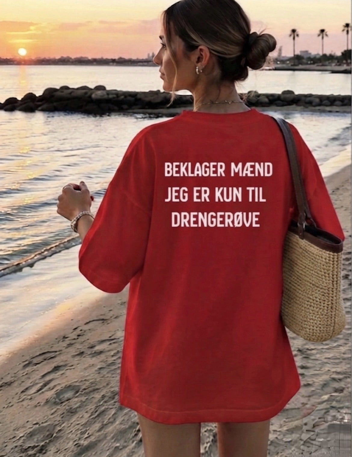 Beklager mænd jeg er kun til drengerøve Tees