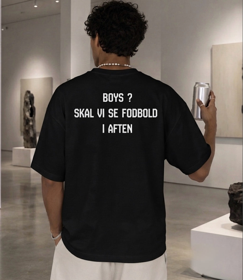 Boys skal vi se fodbold i aften Tees