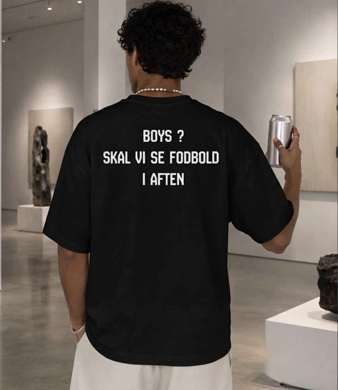 Boys skal vi se fodbold i aften Tees