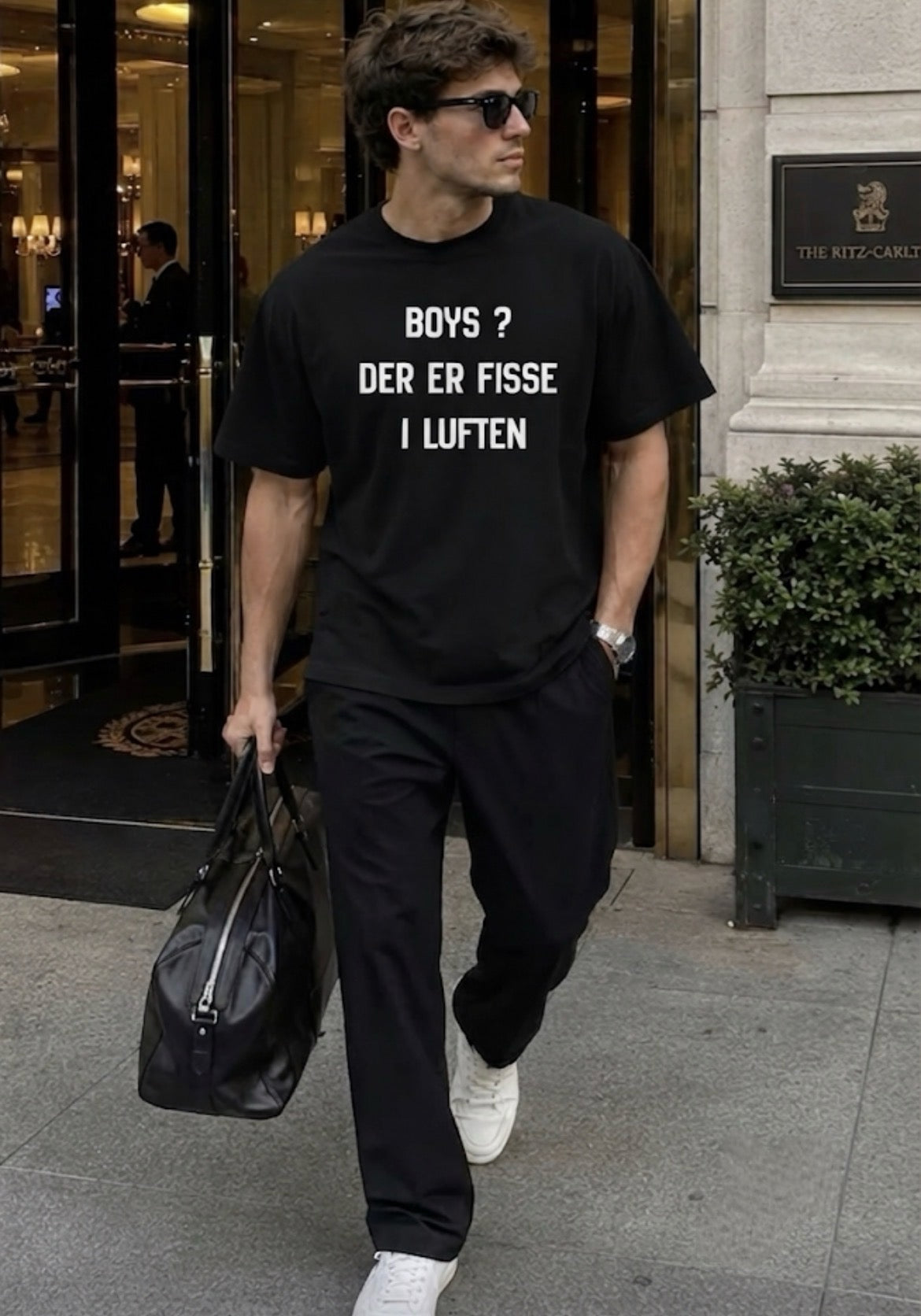 Boys der er fisse i luften Tees