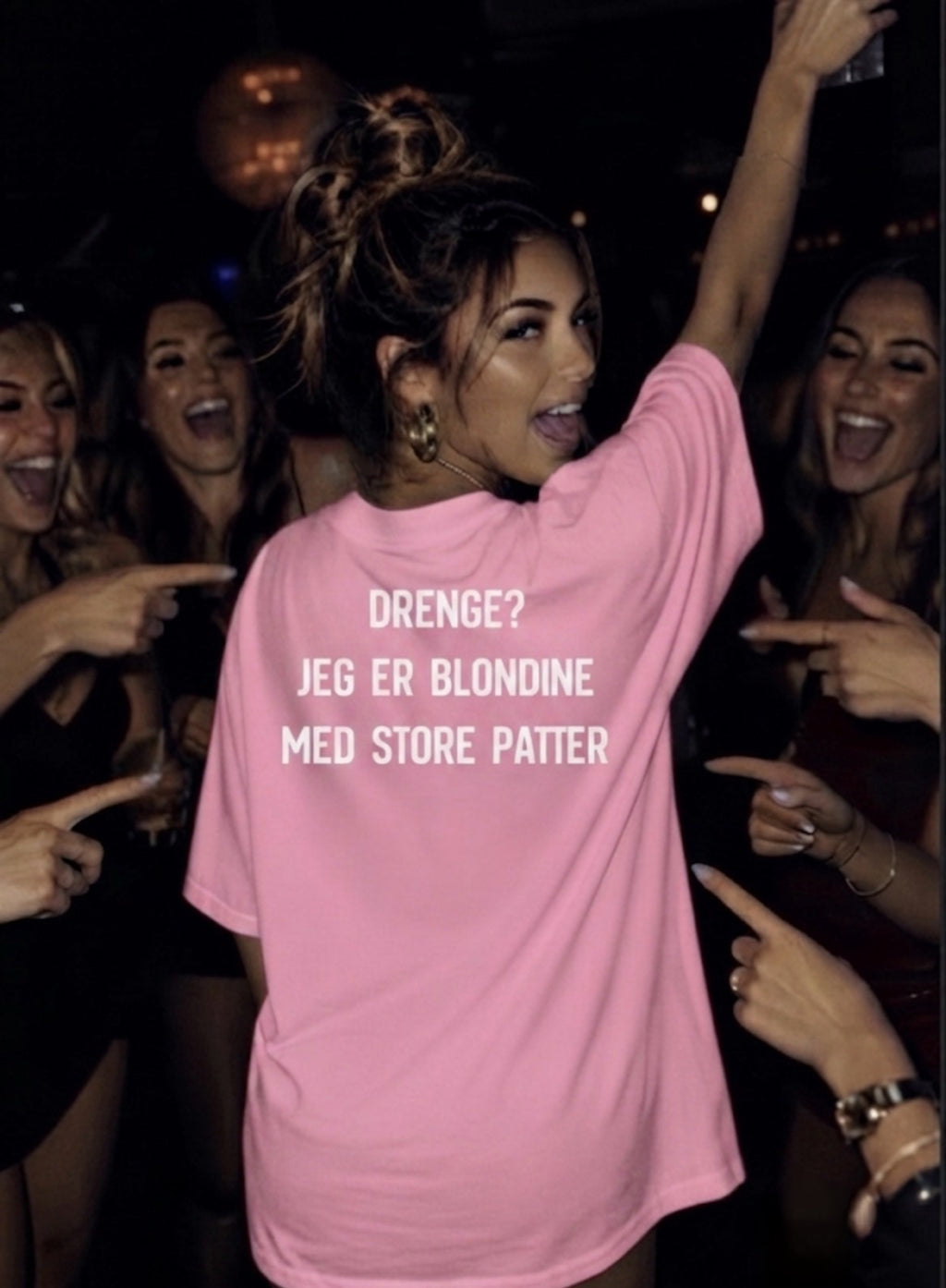Drenge jeg er blondine med store patter Tees