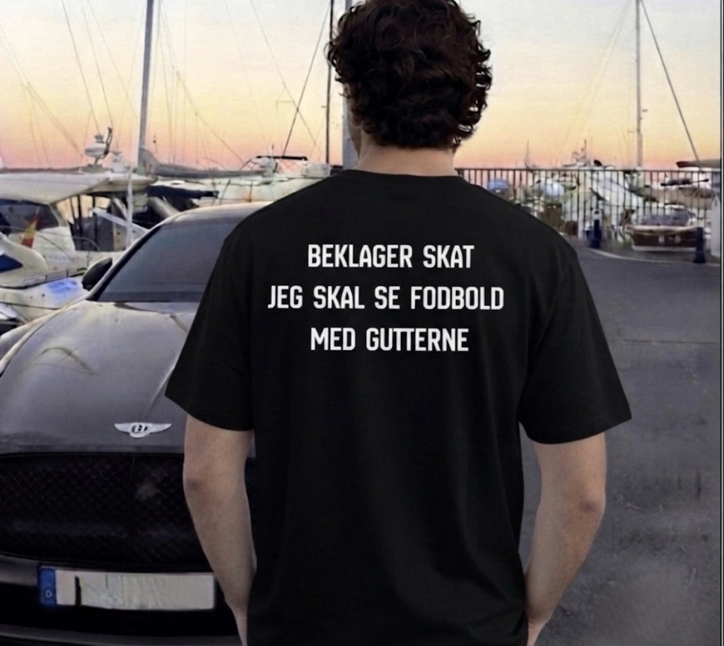 Beklager skat jeg skal se fodbold med gutterne Tees