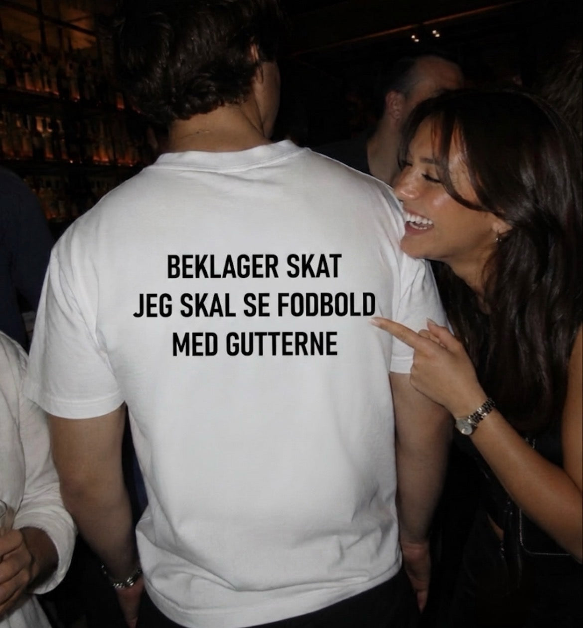 Beklager skat jeg skal se fodbold med gutterne Tees