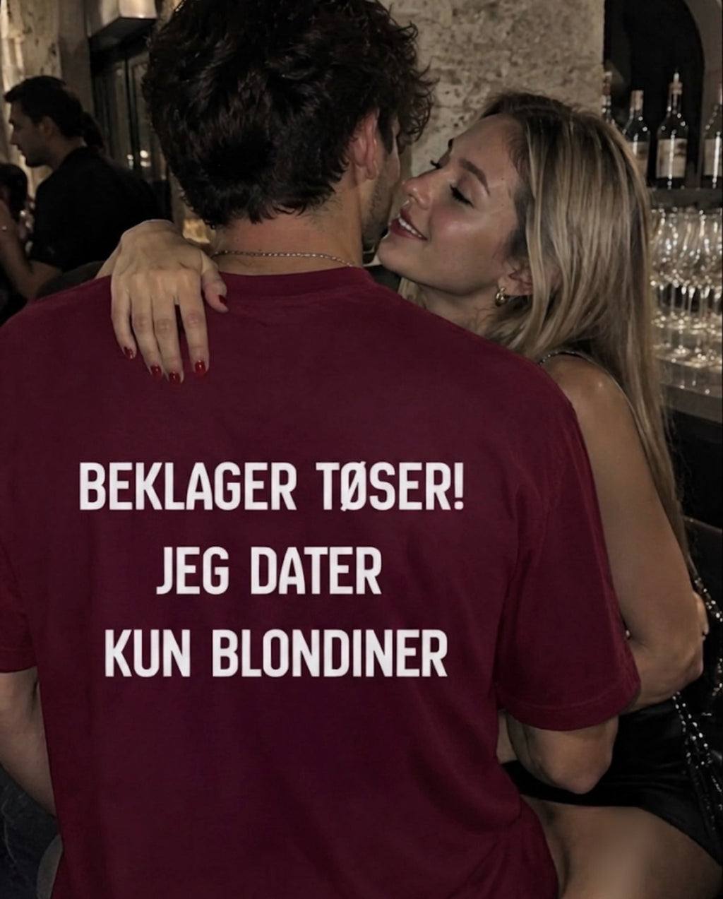 Beklager tøser jeg dater kun blondiner Tees