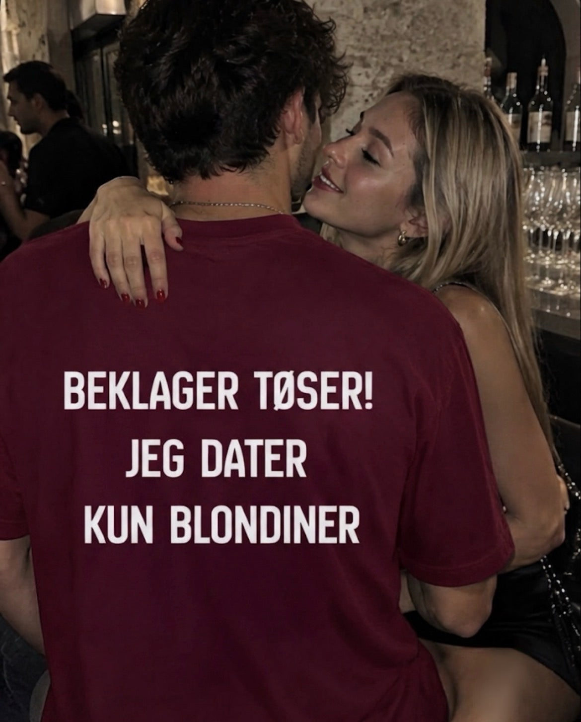 Beklager tøser jeg dater kun blondiner Tees