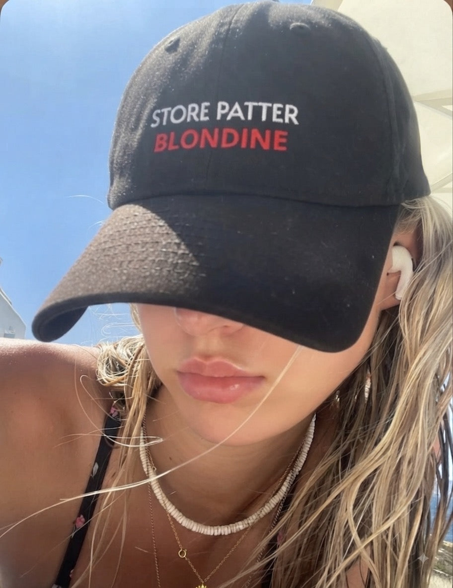 Store Patter, Blondine Caps