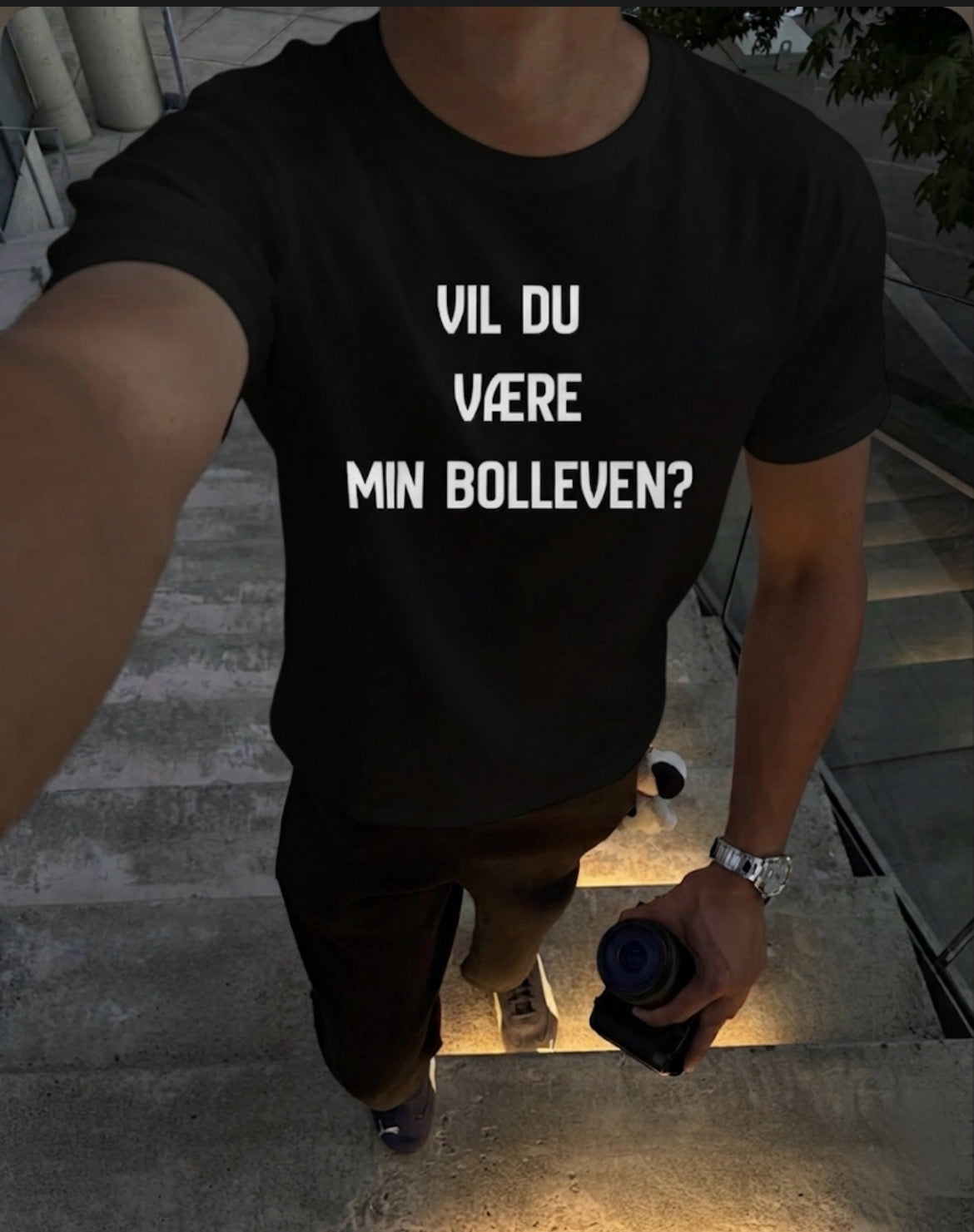 Vil du være min bolleven Tees
