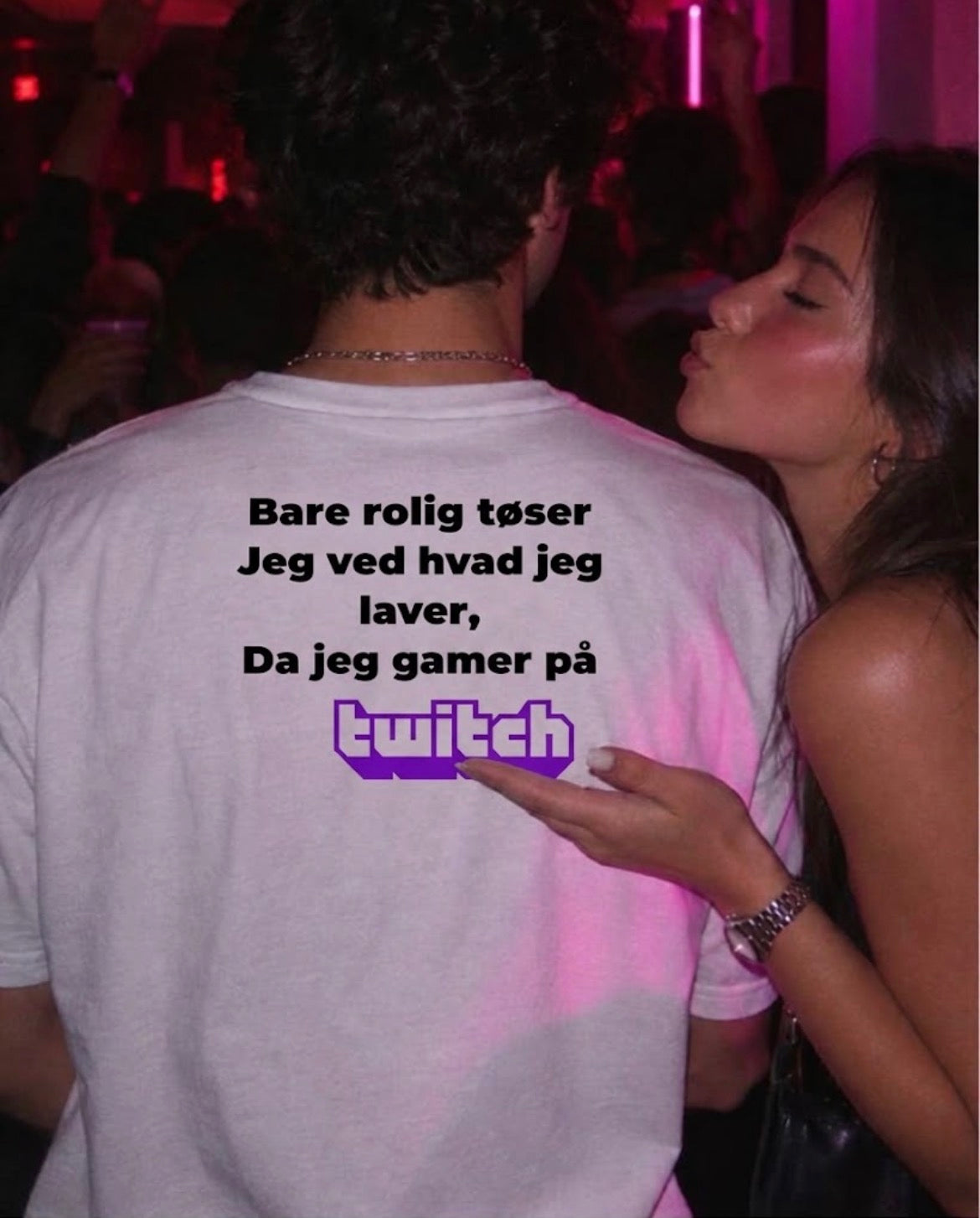 Bare rolig tøser jeg ved hvad jeg laver jeg gamer på twitch tees